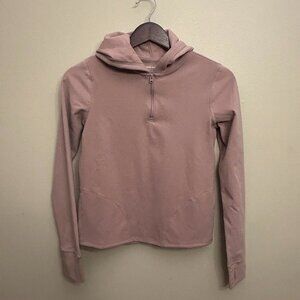 NWT Abercombie Kids Girls Scuba Pullover Sweater Hoodie Size 13/14 Pink